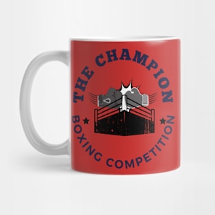 The champion boxing competition Mug